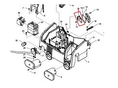 Плата контроля температуры на выхлопе 44.370